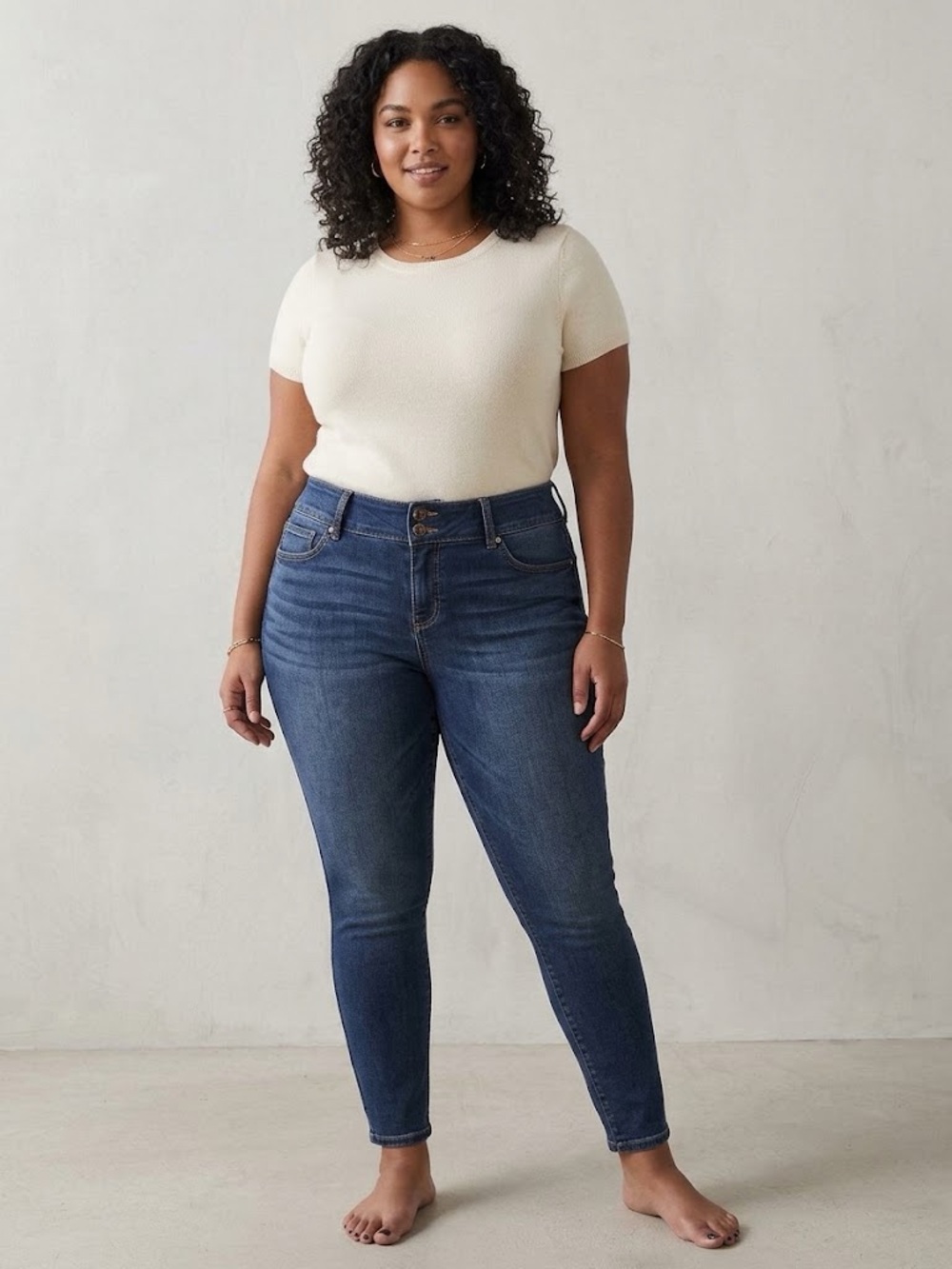 torrid Dark Blue High-Rise Jeggings